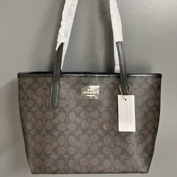 [BUNJANG] Coach City Tote Bag 26 Canvas / 새상품) 코치 시티 토트백 26