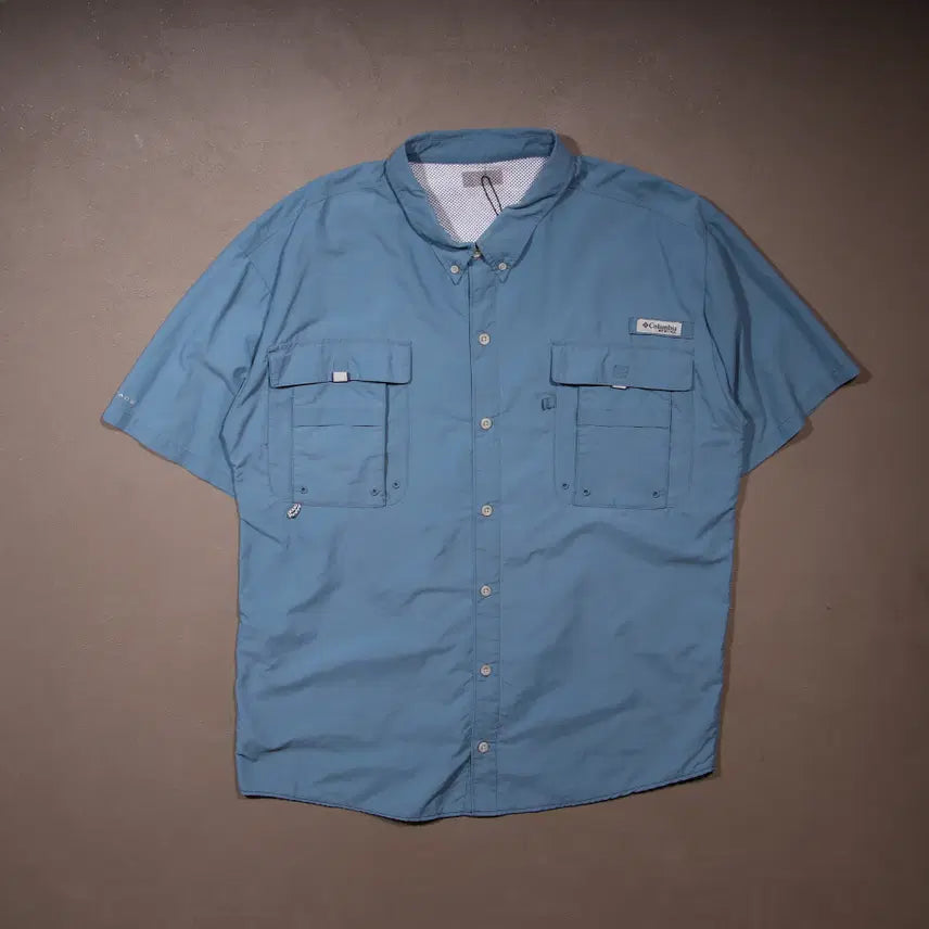[BUNJANG] Columbia PFG Short Sleeve Shirt XL / 컬럼비아 PFG 반팔셔츠 A646