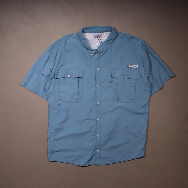 [BUNJANG] Columbia PFG Short Sleeve Shirt XL / 컬럼비아 PFG 반팔셔츠 A646
