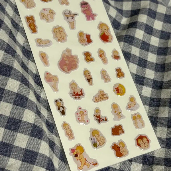 [BUNJANG] Brandy Melville Baby Angel Sticker Epoxy Charm / 브랜디 멜빌 아기 천사 스티커 에폭시 브랜디멜빌