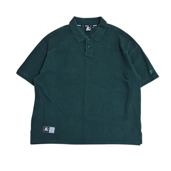 [BUNJANG] Starter Short Sleeve Collar T-shirt / 스타터 반팔 카라티
