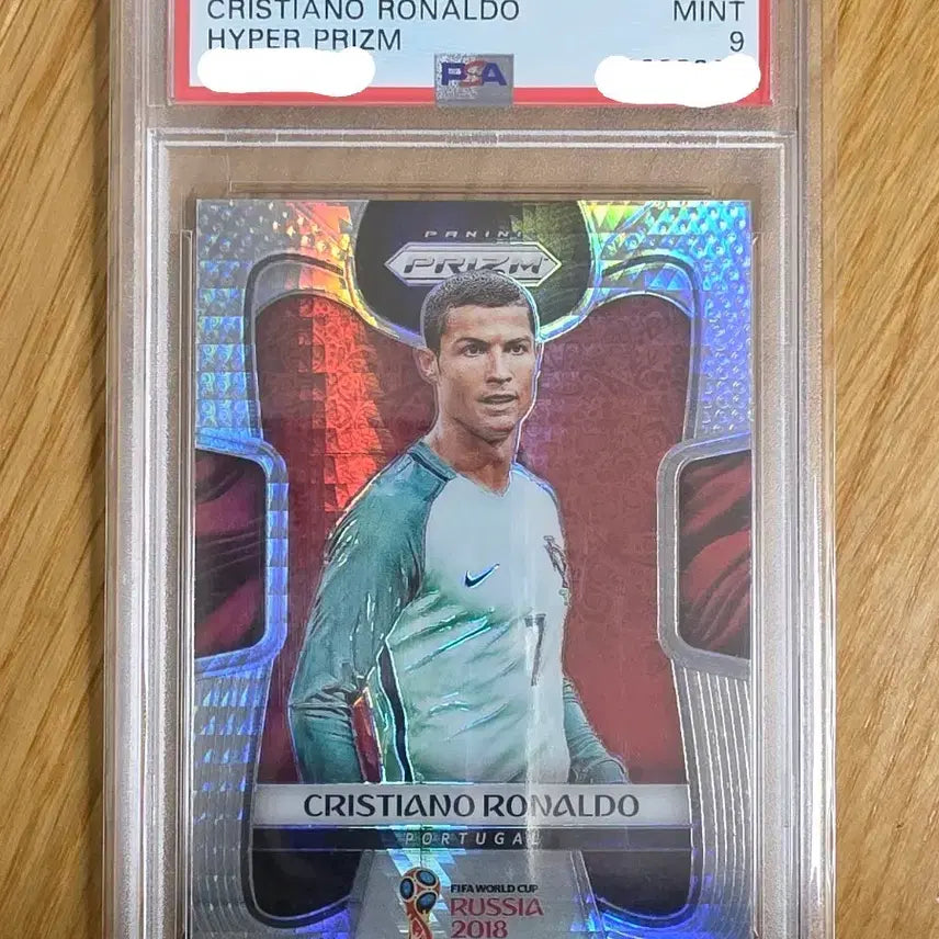 [BUNJANG] 2018 Panini Prizm Cristiano Ronaldo Hyper PSA 9 / 2018 프리즘 크리스티아누 호날두 하이퍼 PSA 9
