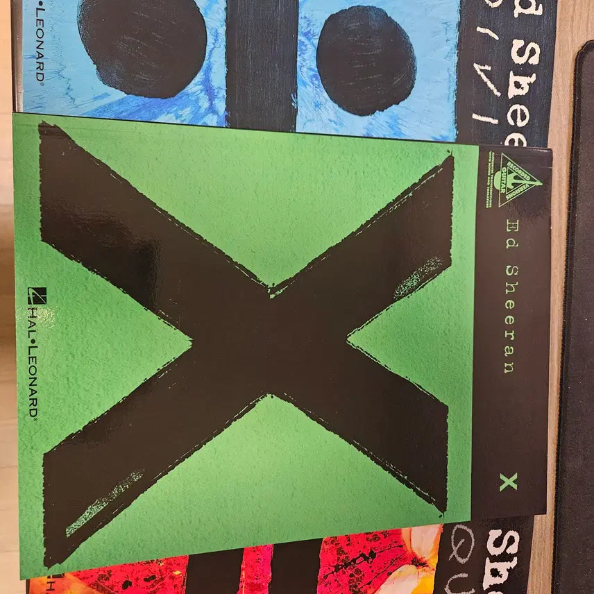 [BUNJANG] Ed Sheeran Guitar Tablature Songbook Bundle Set (3 Volumes) / 에드시런 타브 악보집 3권 일괄