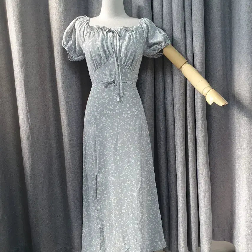 [BUNJANG] S Goddess Blue Maxi Dress / S여신 블루어 맥시 원피스