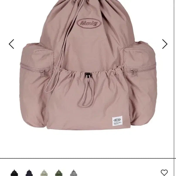 [BUNJANG] MMLG Rucksack Backpack Pink / MMLG 백팩