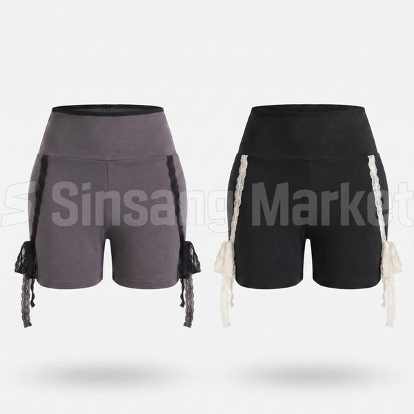 [BUNJANG] Baby Short Hot Pants Set Y2K Glam Look / [빠른발송] 베이비숏 핫팬츠 팬츠 반바지 패드세트 홀복 글램룩 y2k 레