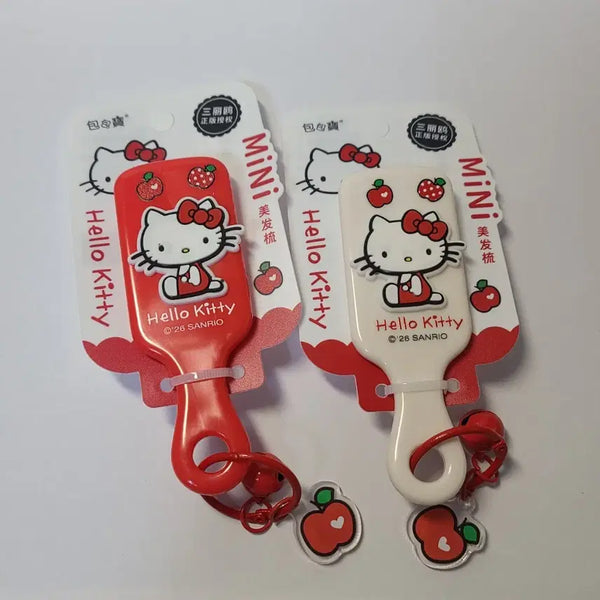 [BUNJANG] Sanrio Hello Kitty Mini Comb Keychain / [새상품] 산리오 헬로키티 미니 빗 키링