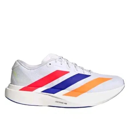 [BUNJANG] Adidas Adizero EVO SL Woven Cloud White Lucid Red Running Shoes / 260)아디제로 에보 SL 우븐 클라우드 화이트 루시드 레드