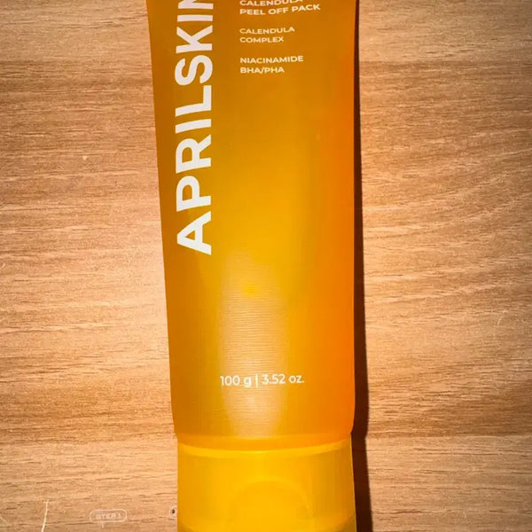 [BUNJANG] APRILSKIN Sealed Real Calendula Peel-Off Pack 100g / 미개봉 APRILSKIN 리얼 카렌듈라 필오프팩 100g