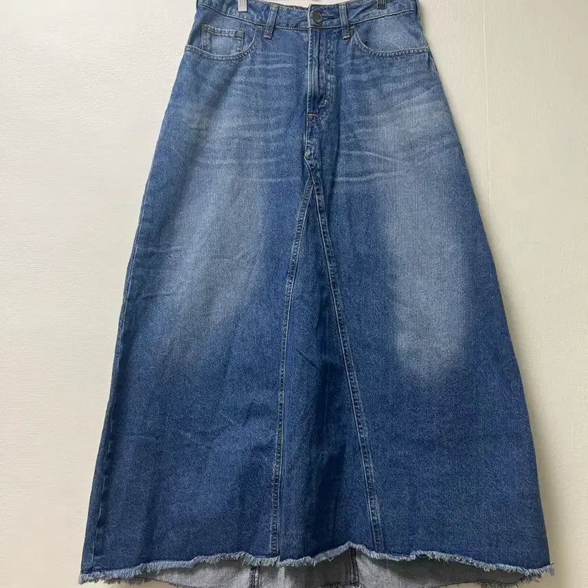 [BUNJANG] American Holic Denim Long Skirt Size S / 아메리칸홀릭 청 롱 스커트 S