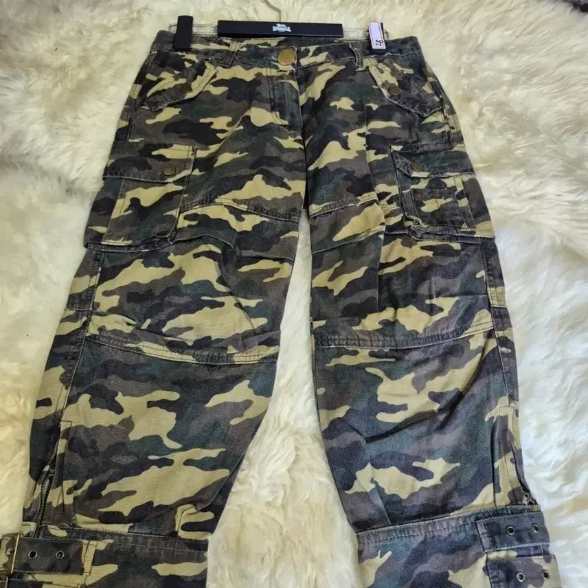 [BUNJANG] Camouflage Cargo Shorts / 카모플라주 카고칠보 반바지28