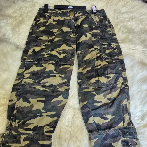 [BUNJANG] Camouflage Cargo Shorts / 카모플라주 카고칠보 반바지28