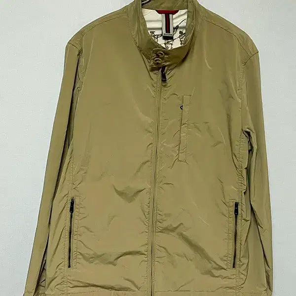 [BUNJANG] Henry Cotton's Men's Stand Neck Lightweight Jacket Blouson / 헨리코튼 남자 스탠드넥 간절기 점퍼 블루종 자켓 홑겹 베이직 L 100