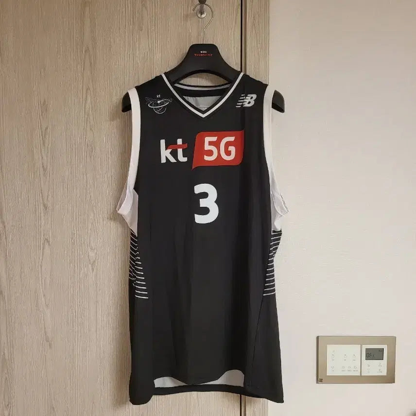 [BUNJANG] New Balance KT Sonic Boom Uniform Jersey Swingman Size 105 Jeong Seong-ho / 새상품 kbl 뉴발란스 kt 소닉품 유니폼 져지 스윙맨 105