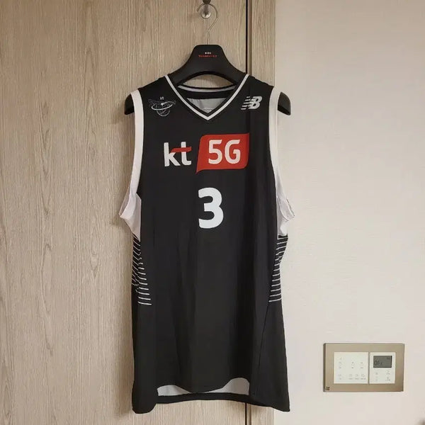 [BUNJANG] New Balance KT Sonic Boom Uniform Jersey Swingman Size 105 Jeong Seong-ho / 새상품 kbl 뉴발란스 kt 소닉품 유니폼 져지 스윙맨 105
