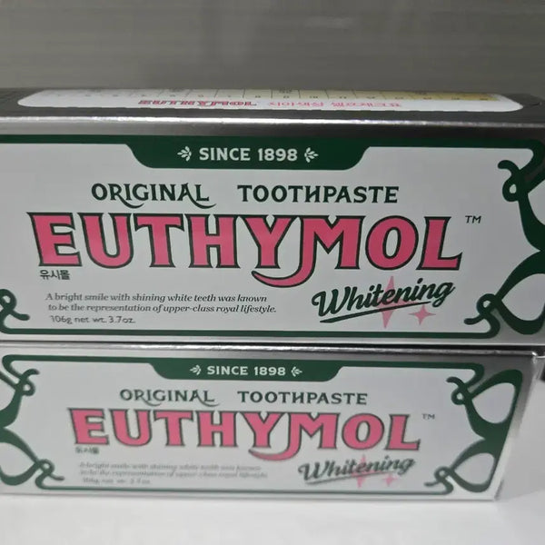 [BUNJANG] Euthymol Original Whitening Toothpaste 106g (2-Pack Bundle) / 유시몰 오리지널 투스페이스트 휘트닝 106g 2개일괄