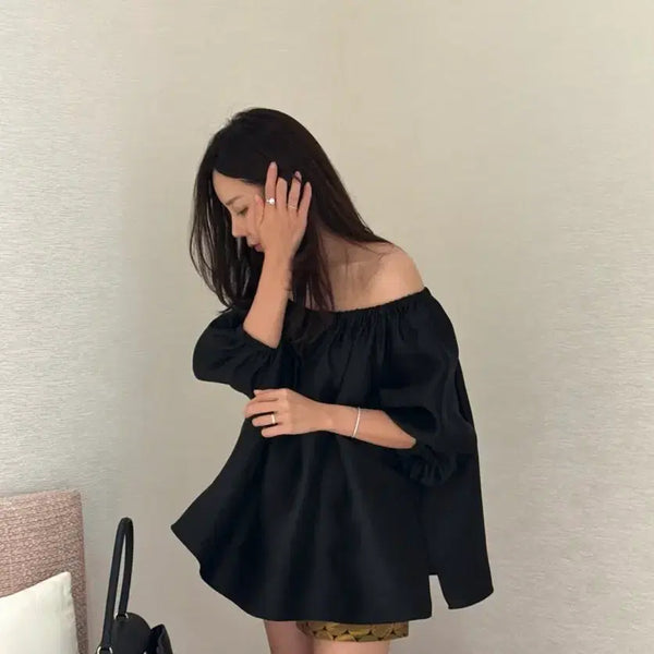 [BUNJANG] Assembleblage Blouse / 아상블라주 블라우스