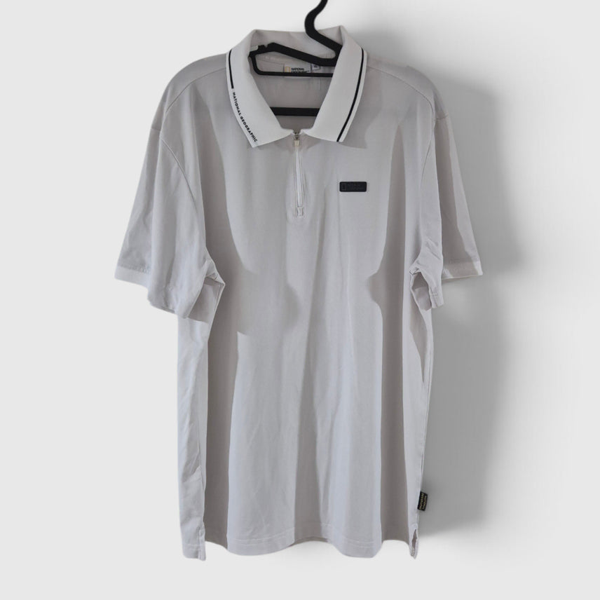 [BUNJANG] National Geographic Short-Sleeve Collar T-Shirt XL / [105]내셔널지오그래픽 반팔카라티