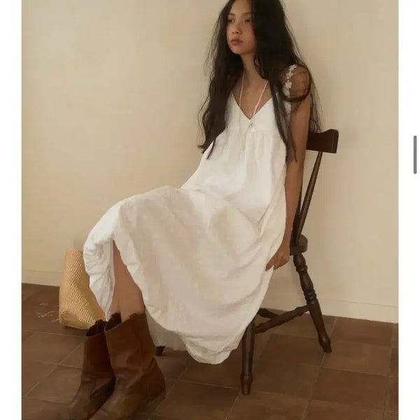 [BUNJANG] Our salty Flower Dress / 아우어솔티 플라워 원피스