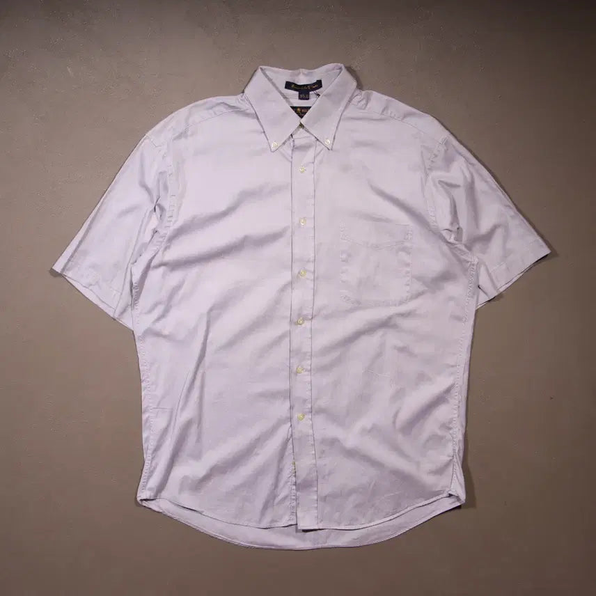 [BUNJANG] Tommy Hilfiger Oxford Short Sleeve Shirt / 타미힐피거 옥스포드 반팔셔츠 A651