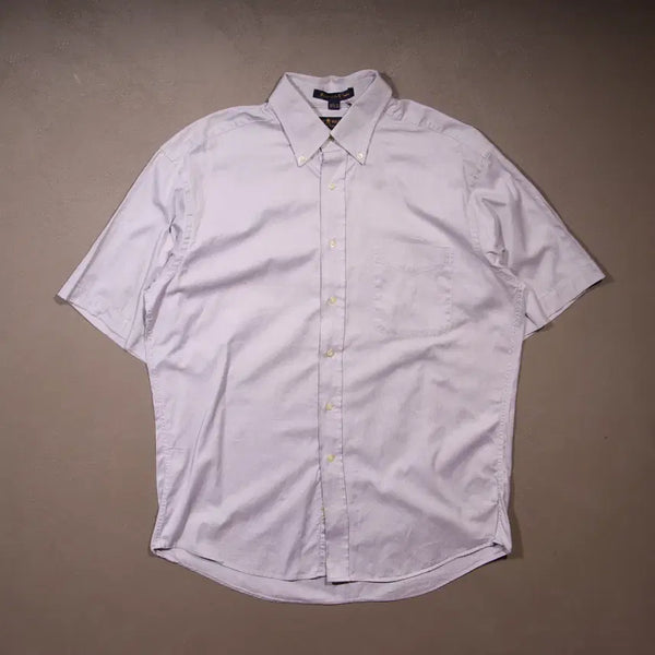 [BUNJANG] Tommy Hilfiger Oxford Short Sleeve Shirt / 타미힐피거 옥스포드 반팔셔츠 A651