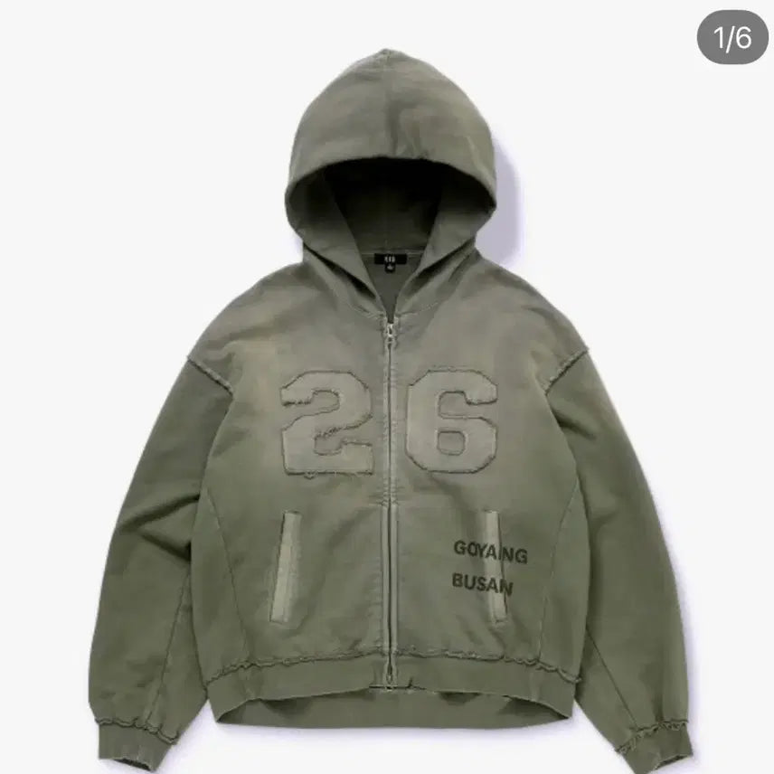 [BUNJANG] Arirang Hoodie Zip-up Size L / 아리랑 후드 집업 size L