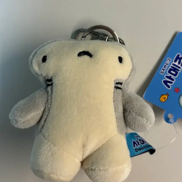 [BUNJANG] Samez Hammerhead Shark (Shumoku) Plush Keychain / 사메즈 망치상어 (슈모쿠) 인형 키링