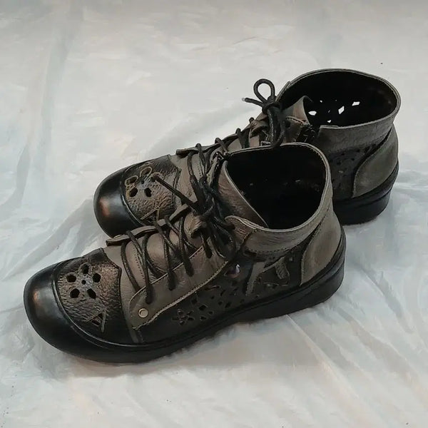 [BUNJANG] Vintazone Leather Ankle Boots Size 230 / 반티지존 가죽 앵클 부츠 230