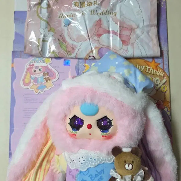 [BUNJANG] Baby'suri 400% Sweet Dream Pink Rabbit Bear Doll / 베이비쓰리 400% 스윗드림 분홍 토끼(손에 곰돌이 인형이 있는) 인형 판매합니다.