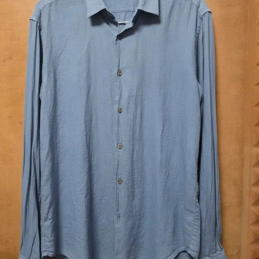 [BUNJANG] Theory Linen Shirt Blue Size S / Theory 하늘색 린넨셔츠 S사이즈