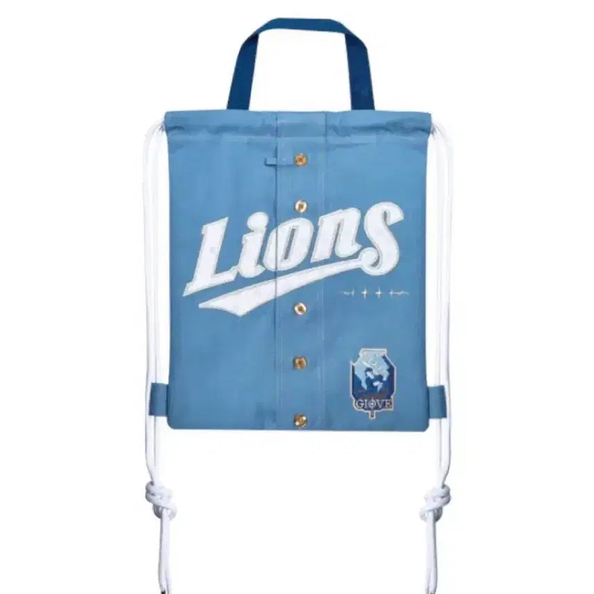 [BUNJANG] Samsung Lions Koo Ja-wook 2025 Golden Glove Commemorative Gym Sack / 삼성라이온즈 구자욱 2025 골든글러브 기념 짐색