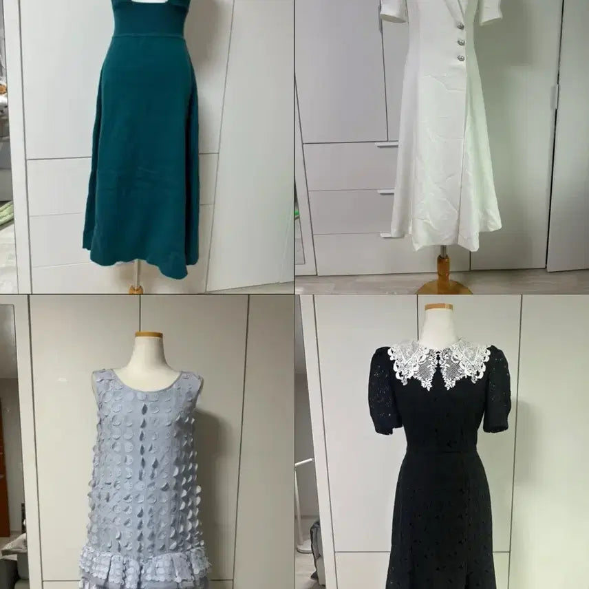 [BUNJANG] Women's Dress Bundle Set / 여성 의류 원피스 4종 옷장정리