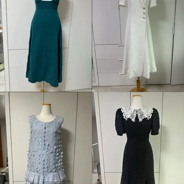 [BUNJANG] Women's Dress Bundle Set / 여성 의류 원피스 4종 옷장정리