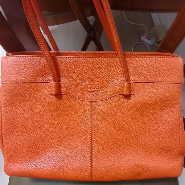 [BUNJANG] Tod's Women's Orange Tote Bag / 토즈 여성 토트백 오렌지