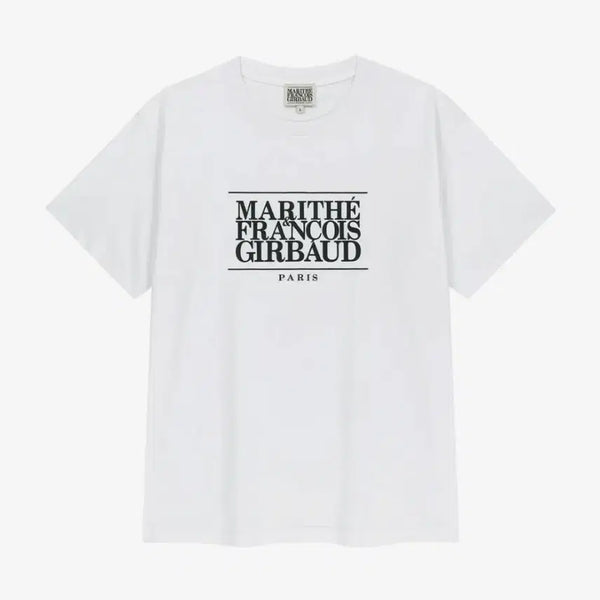 [BUNJANG] Marithe Francois Girbaud White T-Shirt / 마리떼프랑소와저버 화이트