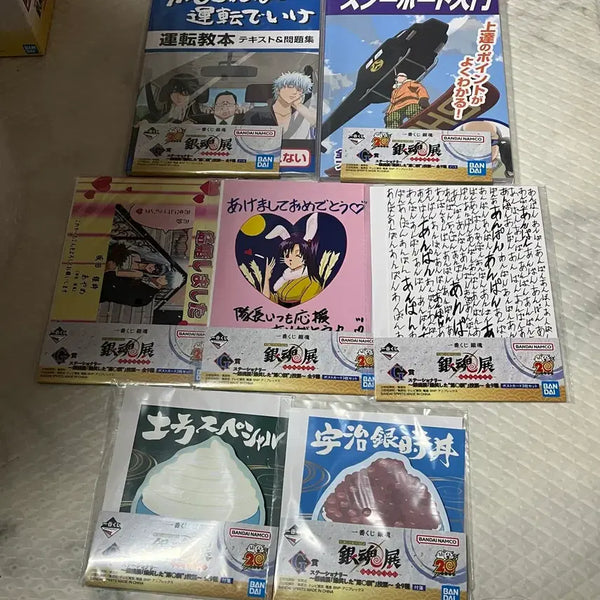[BUNJANG] Gintama Ichiban Kuji G Prize Stationery Bundle Set (7 Items) / 은혼 제일복권 G상 문구류 7개일괄판매