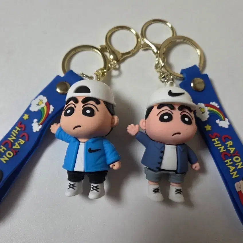 [BUNJANG] Shin-chan with Nike Cap Keychain / 나이키 모자 쓴 짱구 키링 새상품