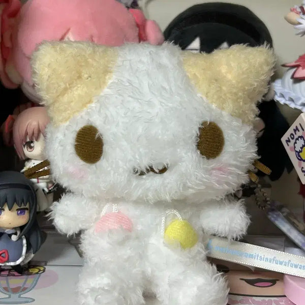 [BUNJANG] Sanrio Cat Gathering Marshmallow Plush Charm / 고양이 모임 산리오 마슈마로 누이 인형 키링(개체 예쁨)