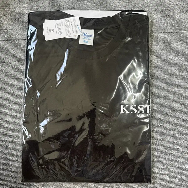 [BUNJANG] Kssbf Black Short Sleeve T-Shirt (2XL) / Kssbf 검은색 반팔 새상품