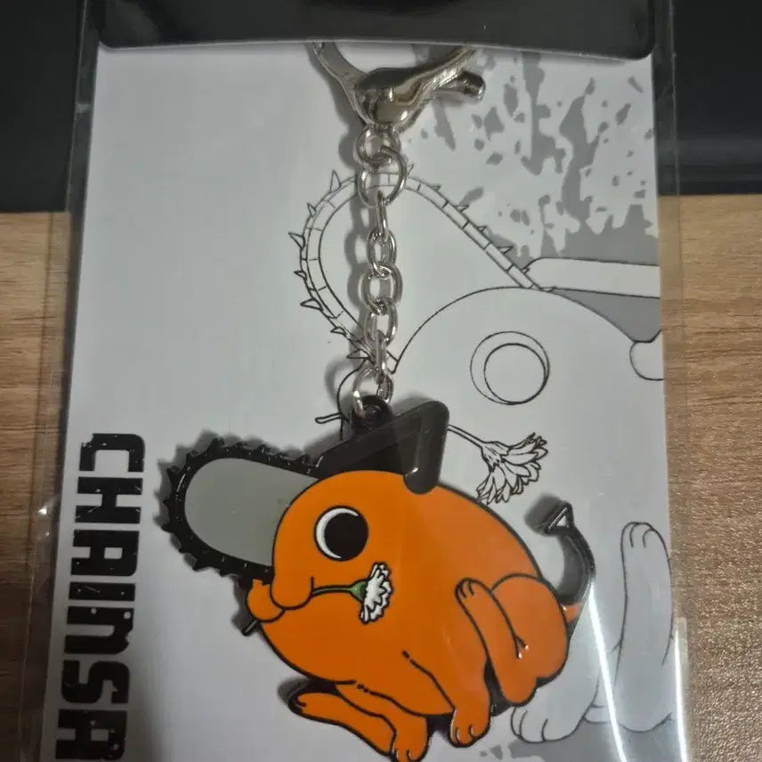 [BUNJANG] Chainsaw Man Pochita Keychain (Sealed) / 체인소맨 포치타 키링 미개봉