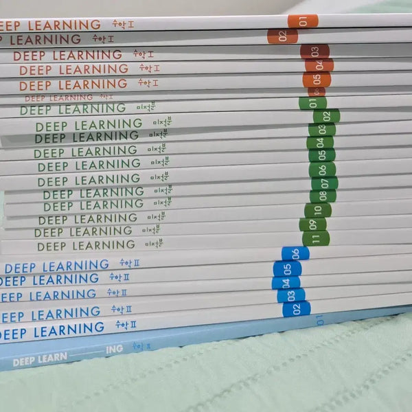 [BUNJANG] Sidae Injae Lee Dongseon T Deep Learning Math 1, 2, Calculus Bundle Set (23 Books) / 시대인재 이동선T 딥러닝 수1수2미적 일괄