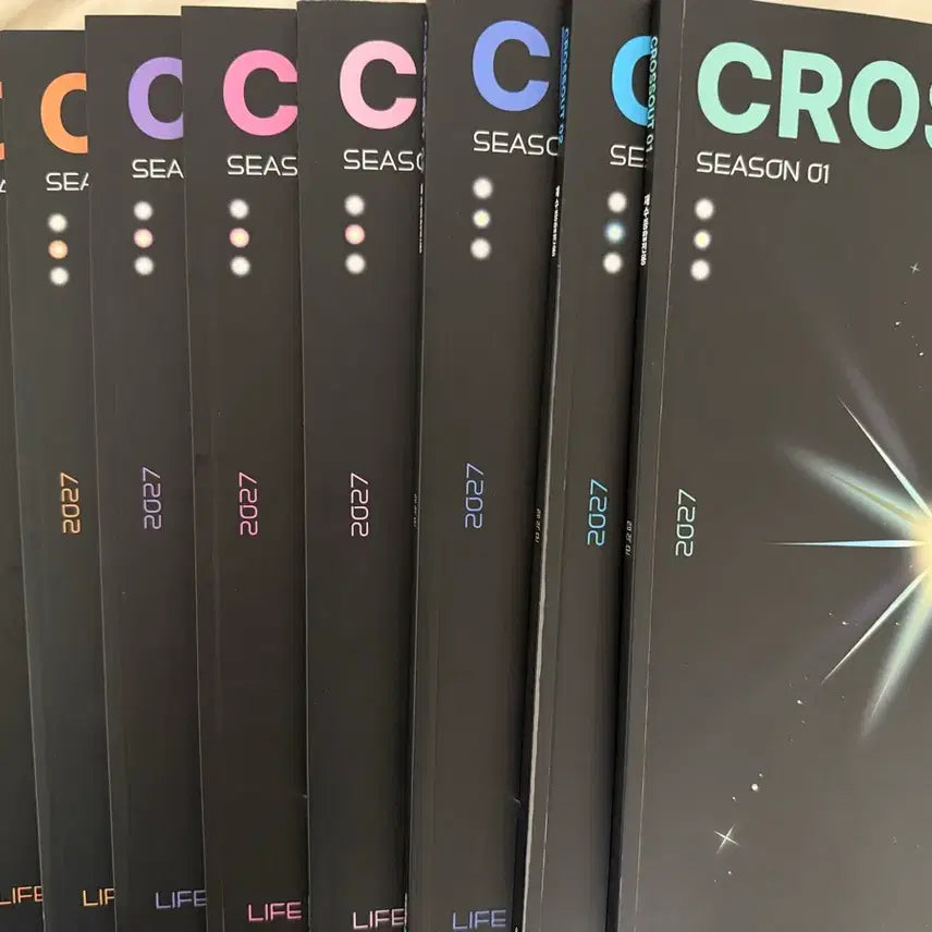[BUNJANG] Jeong Seok-jun Life Science 1 Textbook Bundle Cross Out Vol. 1-9 + Encode / 정석준 생명과학1 재종 크로스아웃 1~9권 + 엔코드