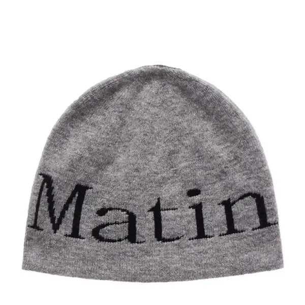 [BUNJANG] Matinkim Jacquard Beanie Grey / 마땡킴 자카드 비니 그레이