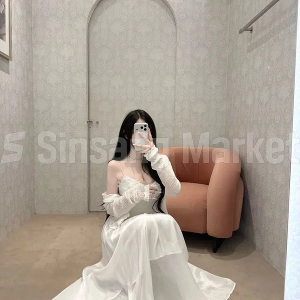 [BUNJANG] Silky Satin Long Skirt / [빠른발송] 실키 롱 스커트 새틴 롱스커트 실크롱치마 실크 새틴 스커트