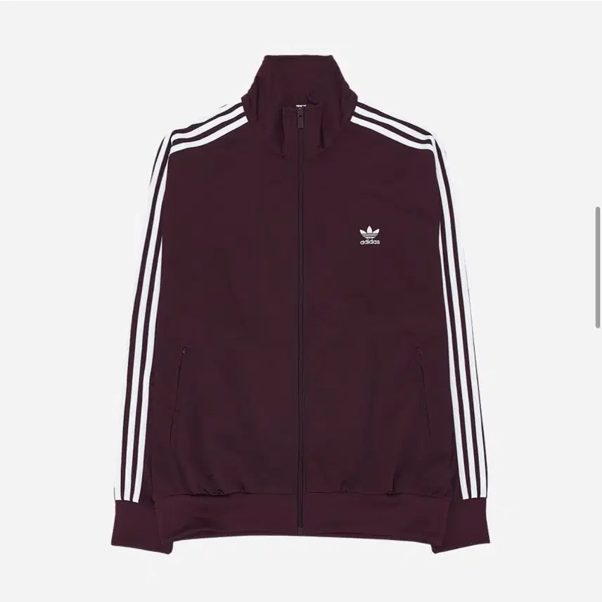 [BUNJANG] Adidas Burgundy Firebird Track Jacket / 아디다스 버건디 져지 파이어버드