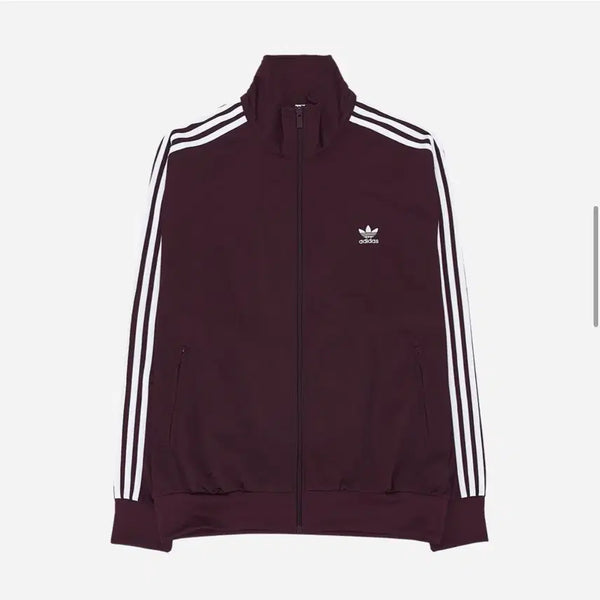 [BUNJANG] Adidas Burgundy Firebird Track Jacket / 아디다스 버건디 져지 파이어버드