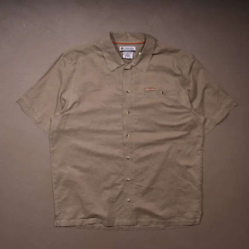 [BUNJANG] Columbia Outdoor Half-Sleeve Shirt A654 / 컬럼비아 아웃도어 반팔셔츠 A654