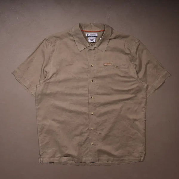 [BUNJANG] Columbia Outdoor Half-Sleeve Shirt A654 / 컬럼비아 아웃도어 반팔셔츠 A654