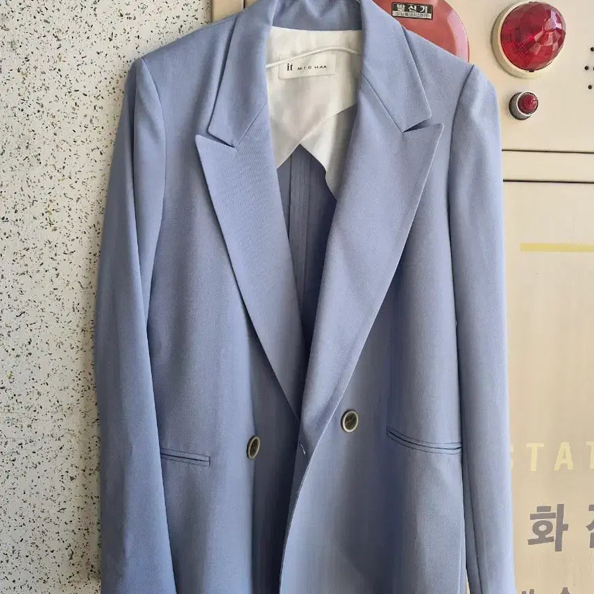 [BUNJANG] IT MIC HAA Double Button Blouson Jacket / IT MIC HAA 더블 버튼 블루종 자켓