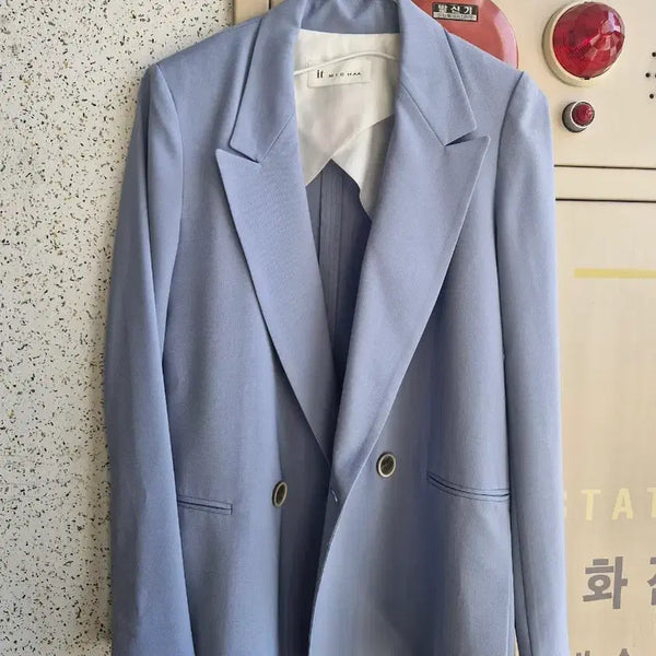 [BUNJANG] IT MIC HAA Double Button Blouson Jacket / IT MIC HAA 더블 버튼 블루종 자켓